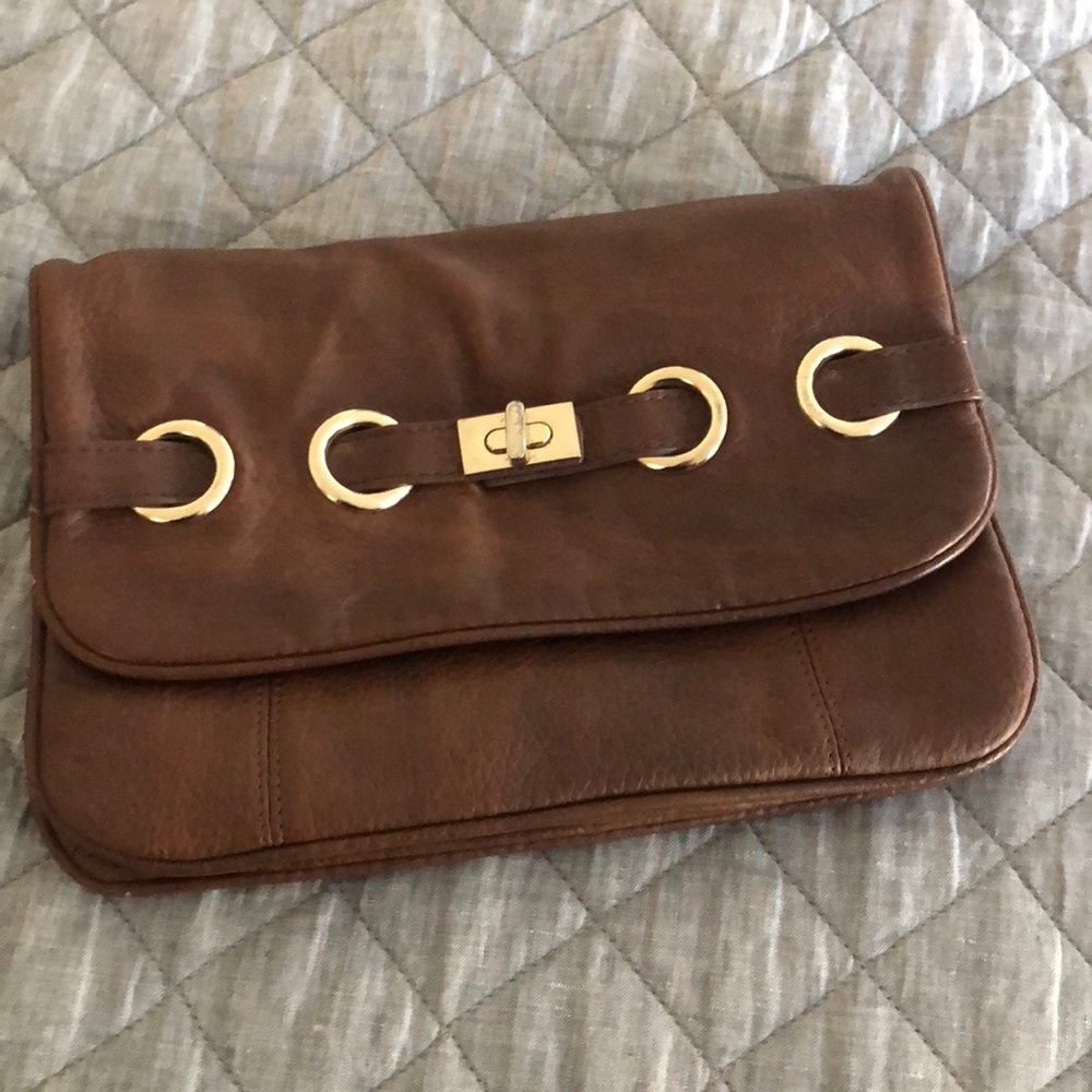 Aldo Leather Clutch
